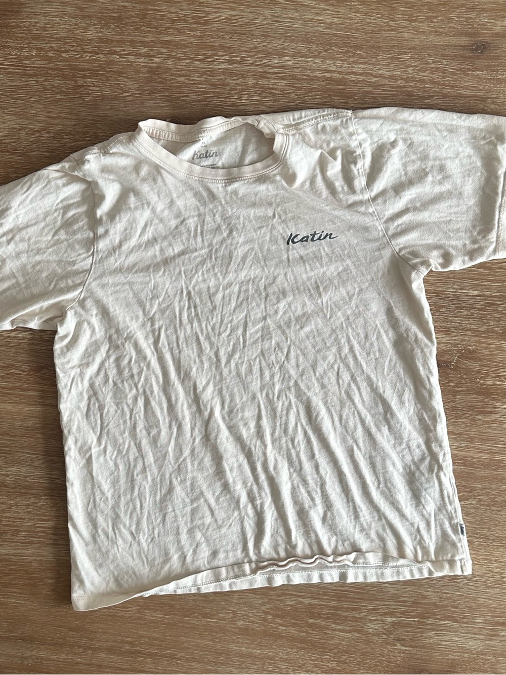 Katin Boys’ Cream Logo Tee